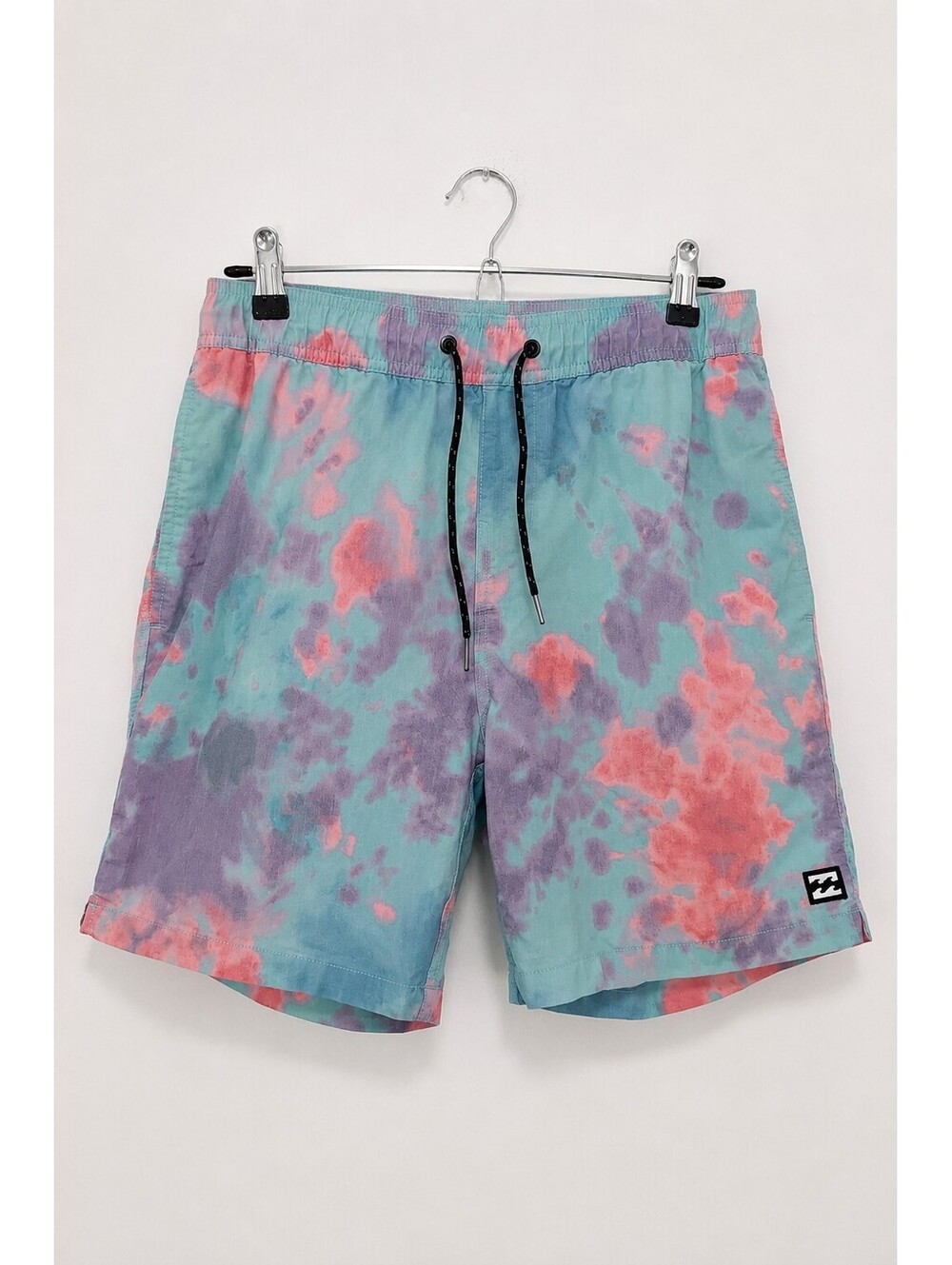 Billabong Recycler Layback Aqua Tie Dye Board Shorts Size M